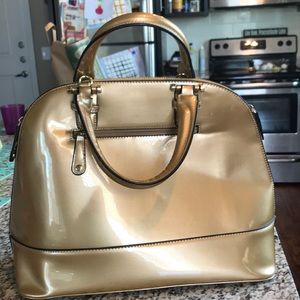Gold Large Purse